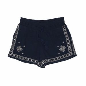 J.Crew Navy Embroidered Shorts